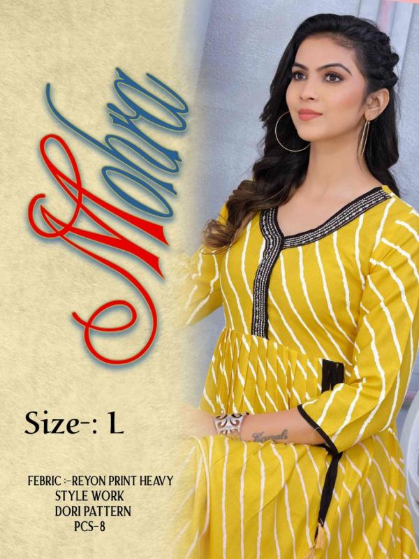 Trendy Mohra Rayon Designer Exclusive Kurti Collection